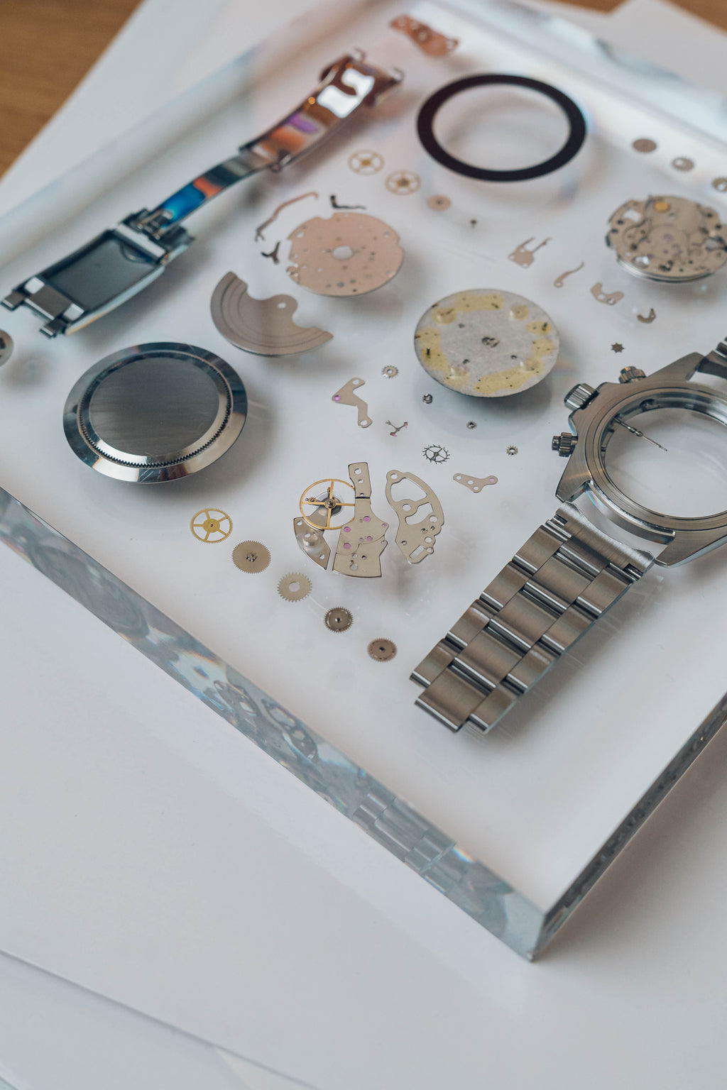 Chrono Resin Sculpture -05 Panda Edition