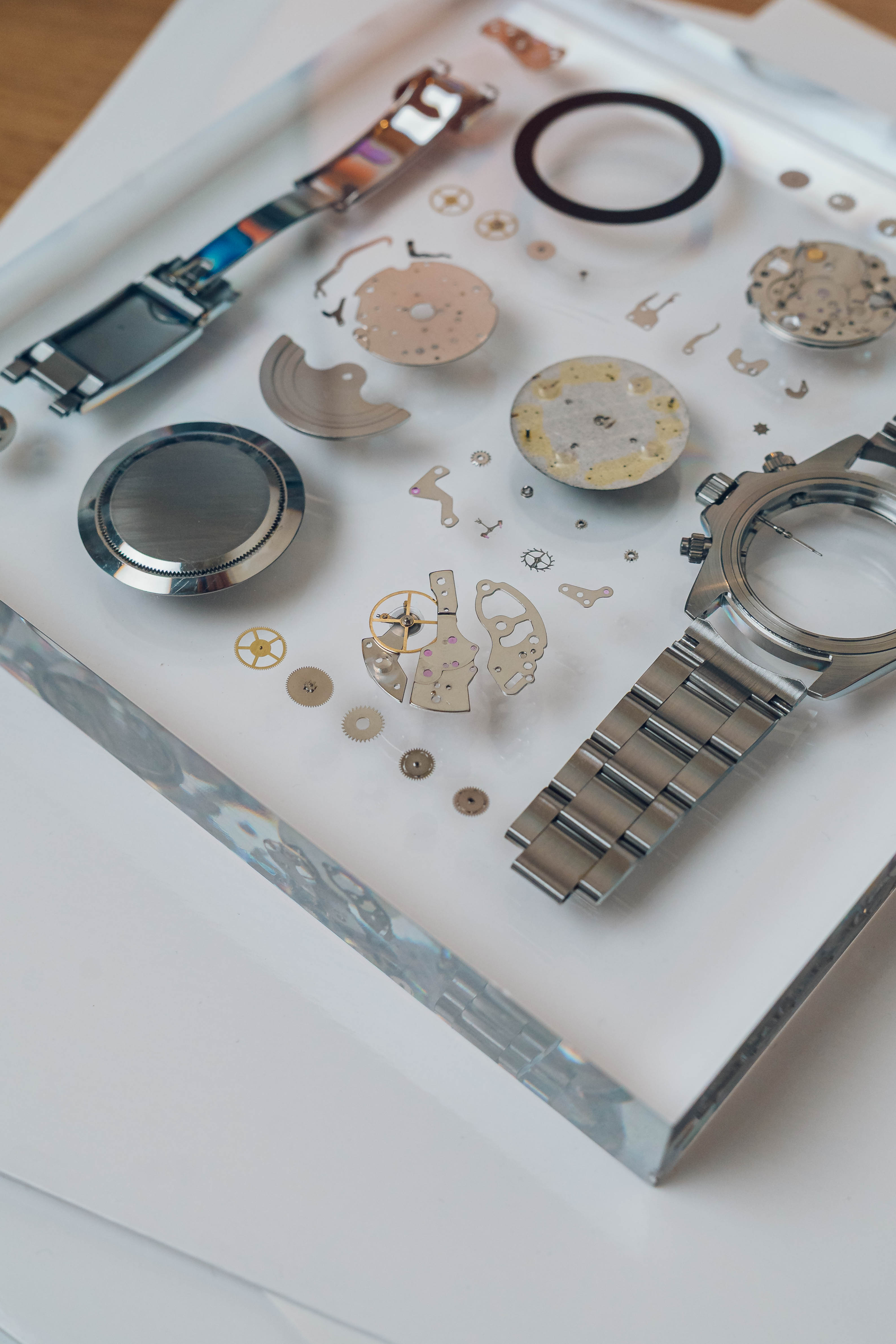 Chrono Resin Sculpture -05 Panda Edition