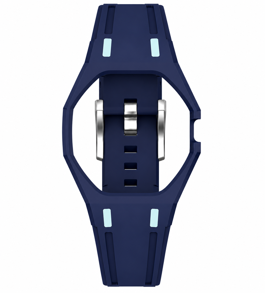 Rubber Strap & Case For AP x Swatch Royal Pop - Lán Ba