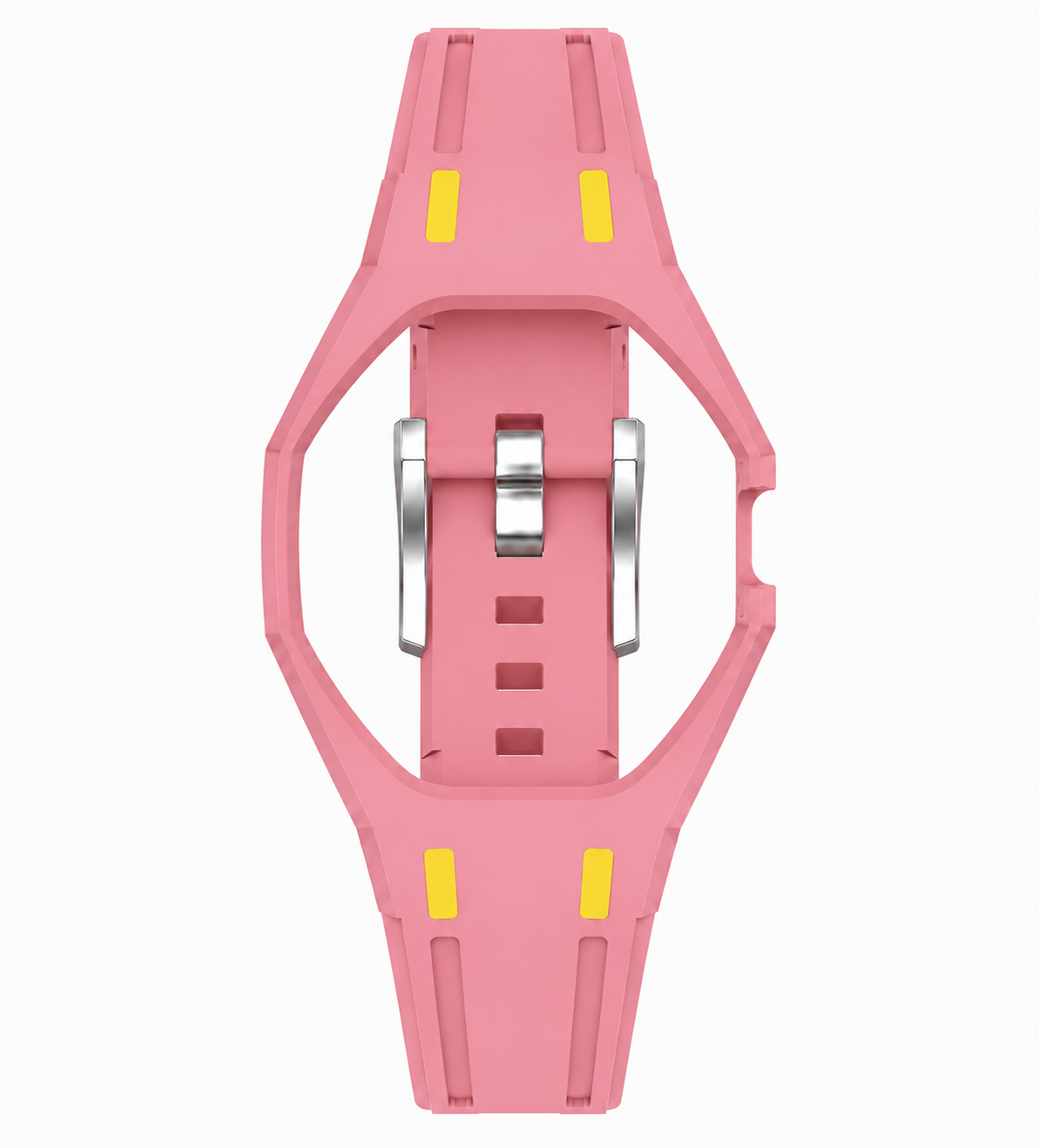 Rubber Strap & Case For AP x Swatch Royal Pop - Otg Roz