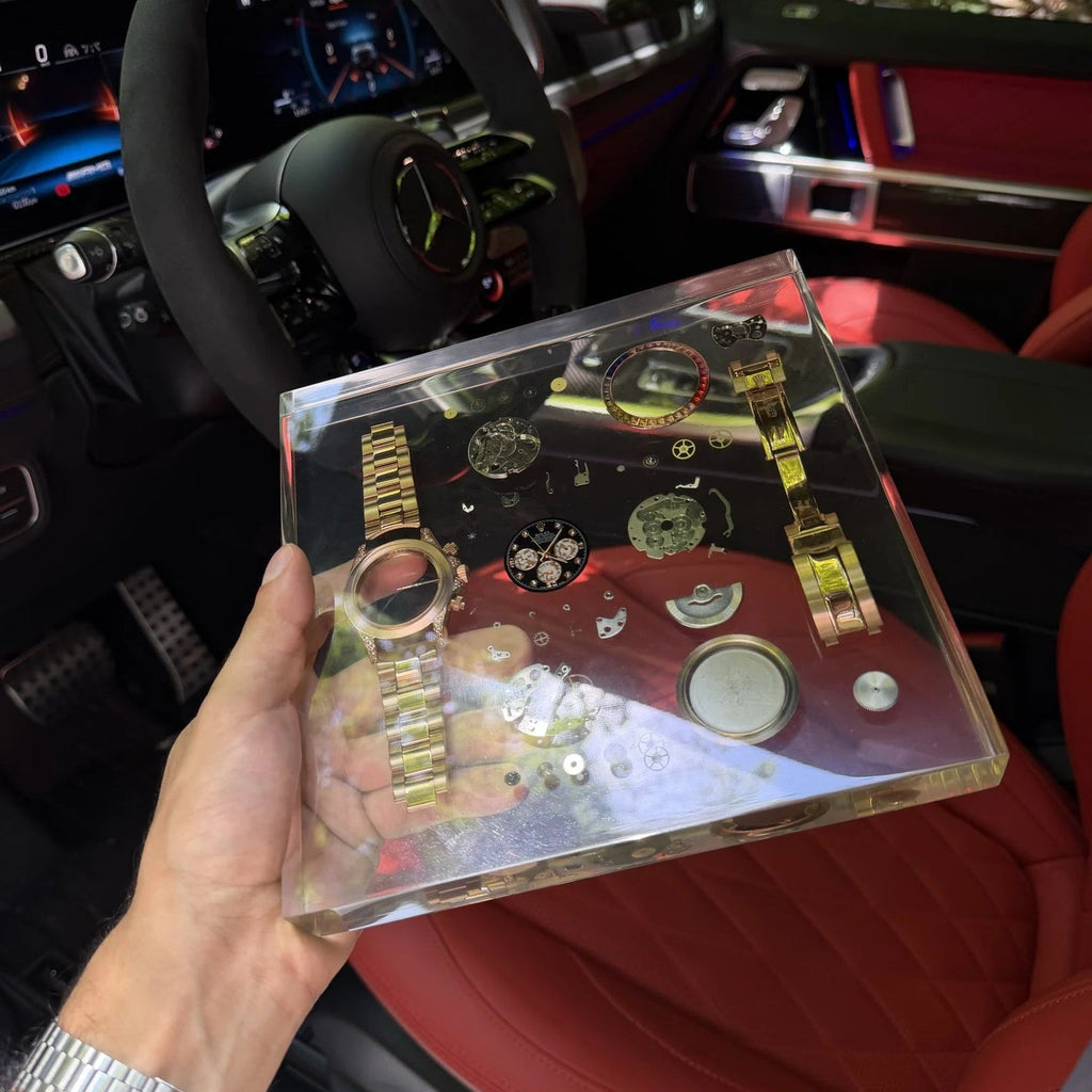 Chrono Resin Sculpture Rainbow Special Edition with G-Wagon