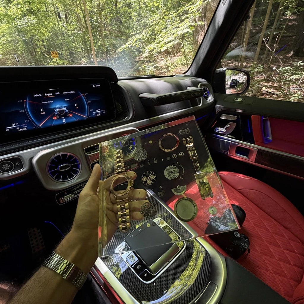 Chrono Resin Sculpture Rainbow Special Edition with G-Wagon